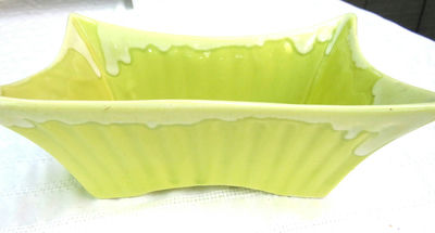 Vintage Marietta Modern Chartreuse Small Planter Vase - Image 1 of 6