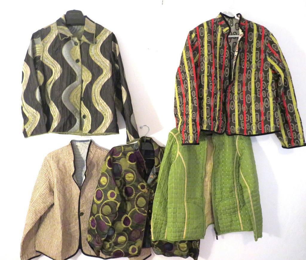 Reversible Patterned Textile Women’s Jackets - image 2 of 7