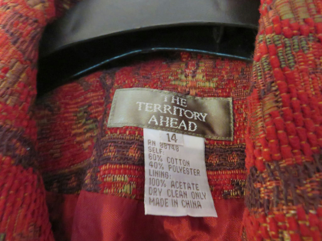 Women's Abstract Jackets and Vests Some Reversible - image 7 of 15