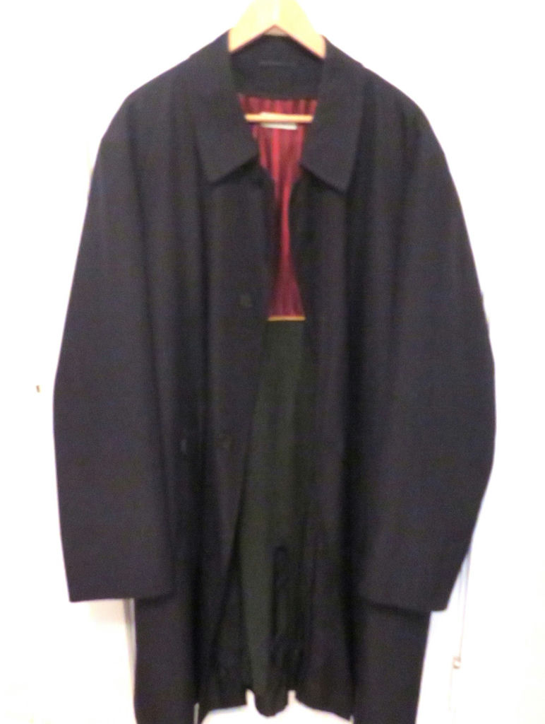 Barney’s New York Men’s Lined Raincoat Sz 46R - image 1 of 9