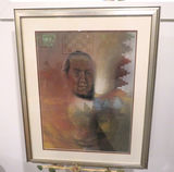 Framed Navajo Artist David Johns Print of Navajo Apache - thumbnail 1 of 5