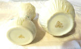 2 Vintage Belleek Shamrock Vases - thumbnail 4 of 6