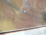 Framed Navajo Artist David Johns Print of Navajo Apache - thumbnail 3 of 5