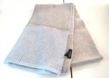 Forte Gray Patterned Cashmere Scarf - thumbnail 2 of 3