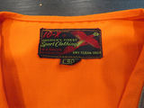 Mens Orange Hunting Outdoor Lined Vest Sz 40 - thumbnail 2 of 8