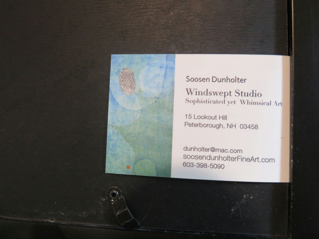 Soosen Dunholter Signed "The Coast" Framed Art - image 6 of 6