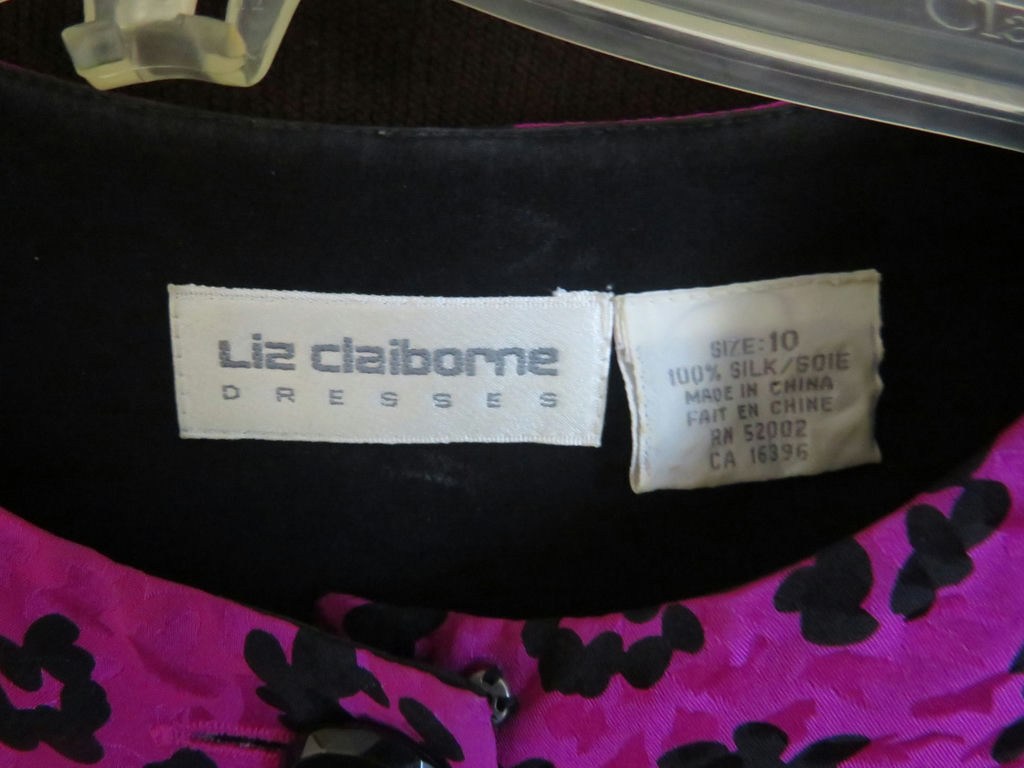Selection of Vintage Silk Dresses Talbot's Argenti - image 11 of 13