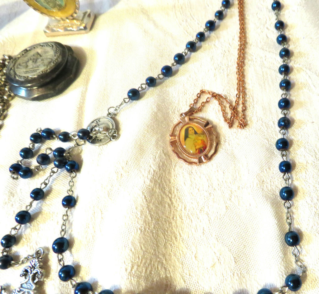 Religious Rosaries Pins Necklace - image 3 of 10