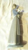 Vintage Lladro Girl with Lamb Figurine - thumbnail 5 of 6