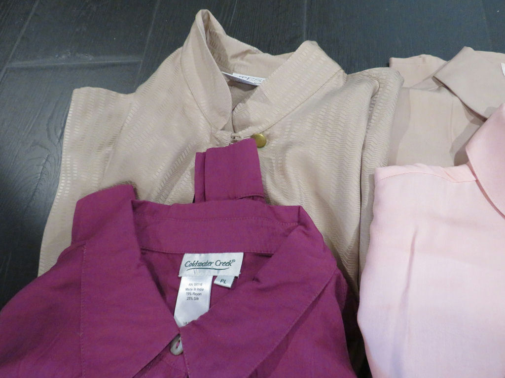 14 Silk Women's Long Sleeve Button Shirts  - image 12 of 14