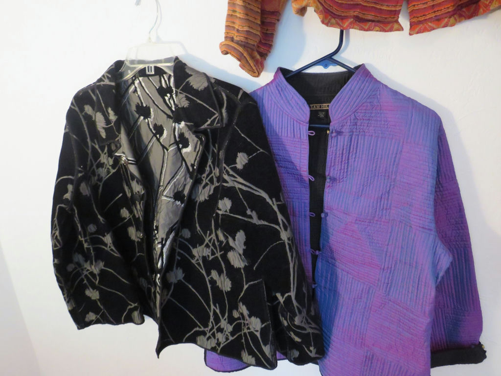 Women's Abstract Jackets and Vests Some Reversible - image 4 of 15