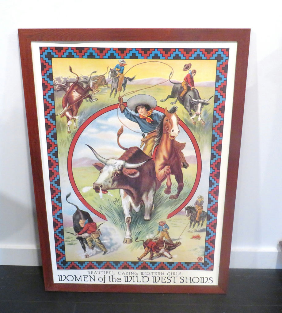 Women of the Wild West Shows RARE Poster Autry Museum - image 3 of 11