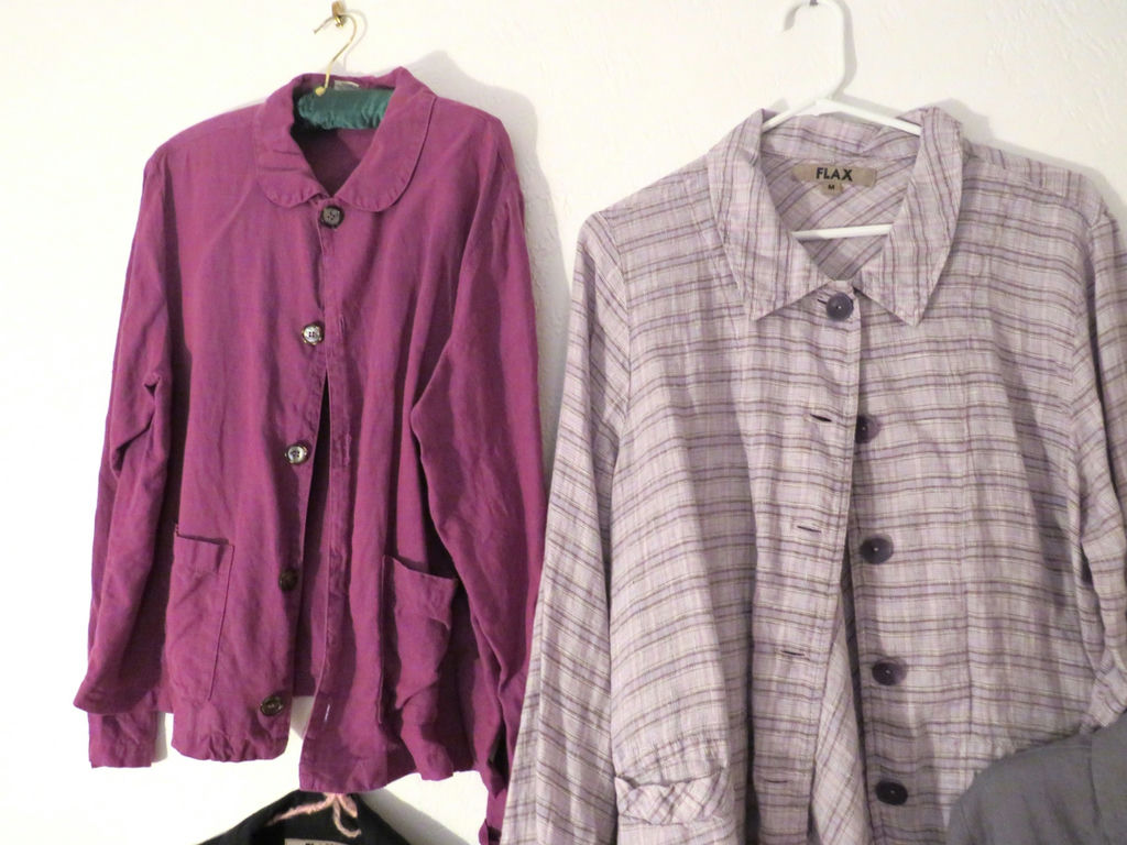 Lot Linen Shirt Jackets FLAX, J. Jill, etc. - image 6 of 8