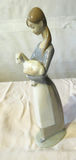 Vintage Lladro Girl with Lamb Figurine - thumbnail 3 of 6