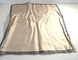 Christian Dior Silk Square Scarf Handkerchief Beige Italy - thumbnail 4 of 4