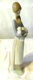 Vintage Lladro Girl with Lamb Figurine - thumbnail 1 of 6