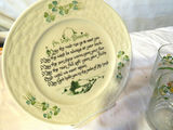 Irish Theme Plates and Glasses Belleek - thumbnail 2 of 9