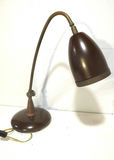MCM Metal Gooseneck Adjustable Bullet Desk Lamp - thumbnail 1 of 10