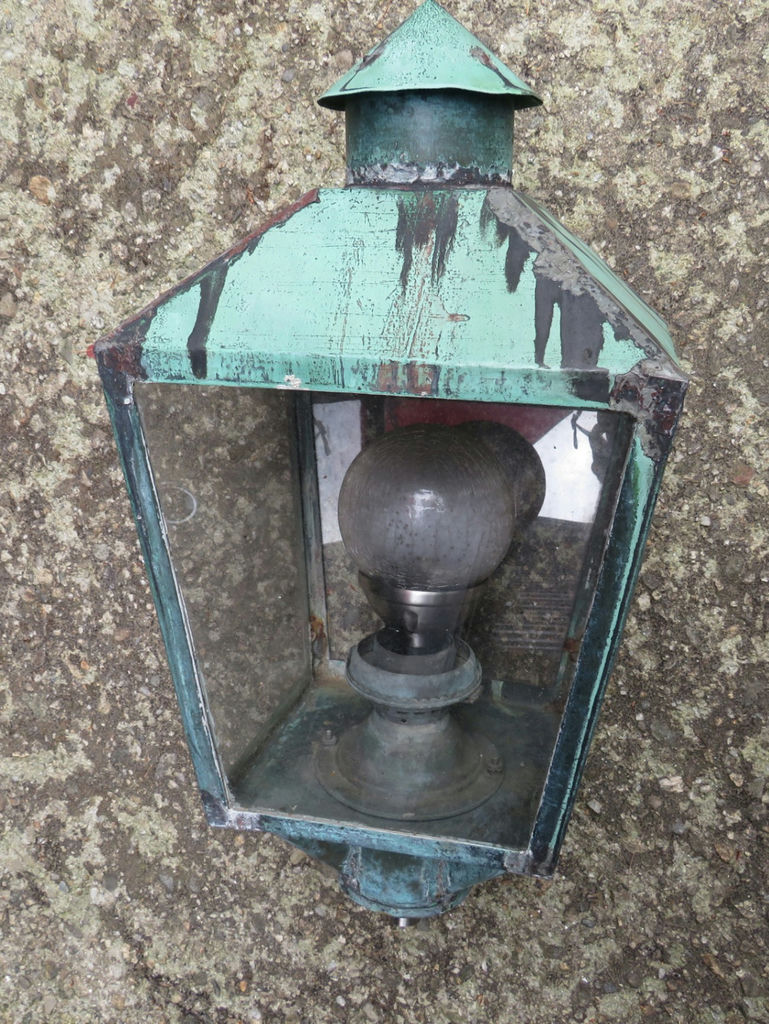 Foster & Pullen Verdigris Lantern - image 1 of 4