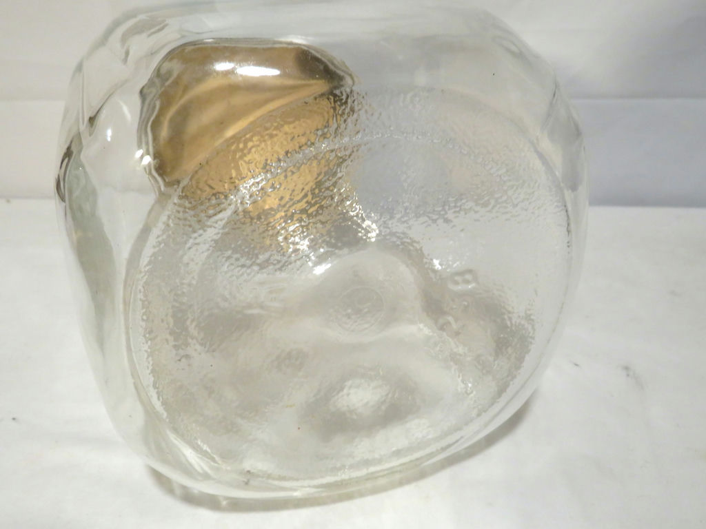 Vintage Necco Candy Hazel Atlas Glass Jar with Lid - image 4 of 6