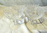 Set of 4 Waterford Sherbet Bowls with Stems - thumbnail 2 of 6