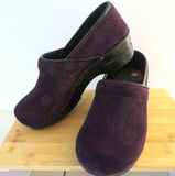 Dansko Purple Suede Clogs Size 40 - thumbnail 1 of 4