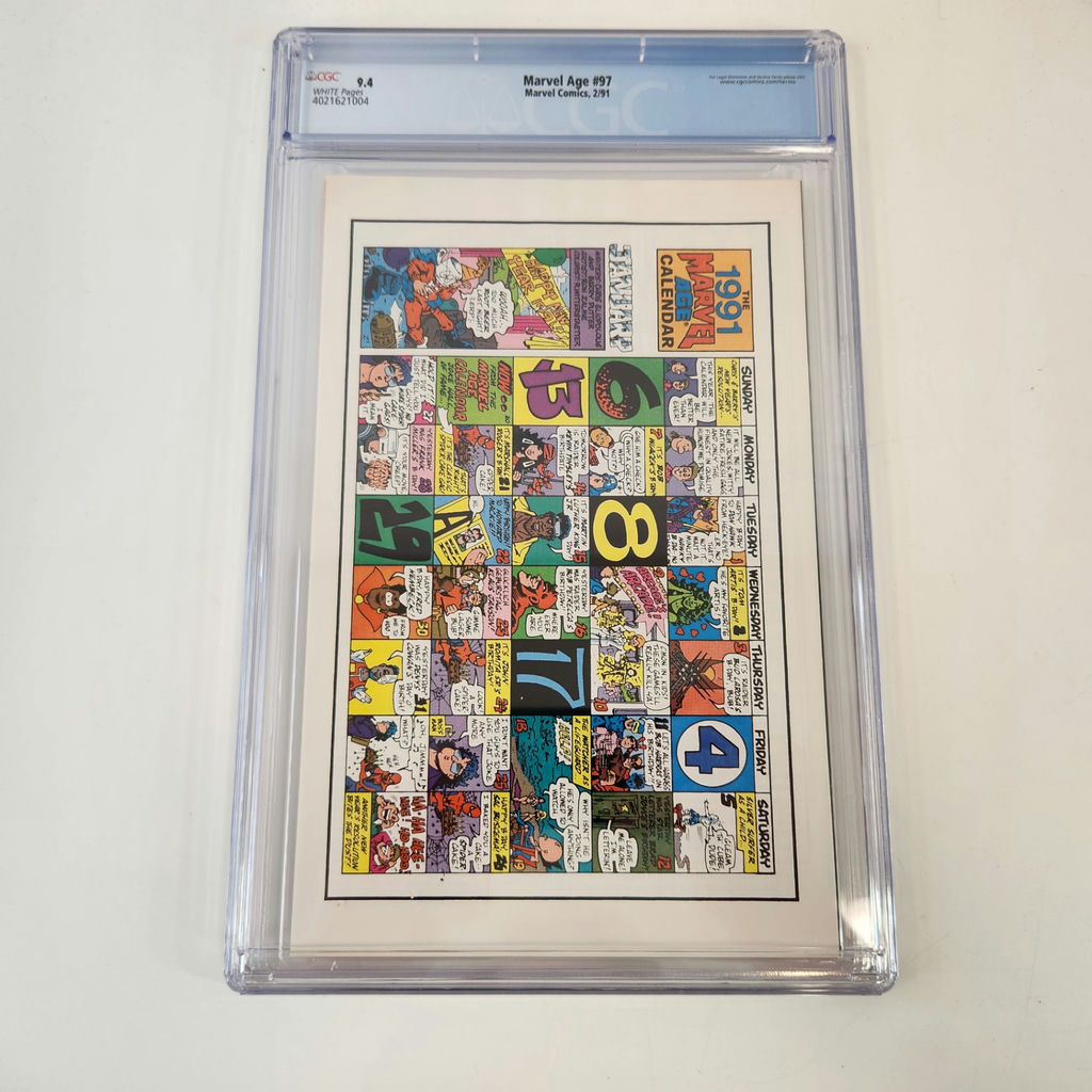 Marvel Age #97 CGC 9.4 - image 4 of 4