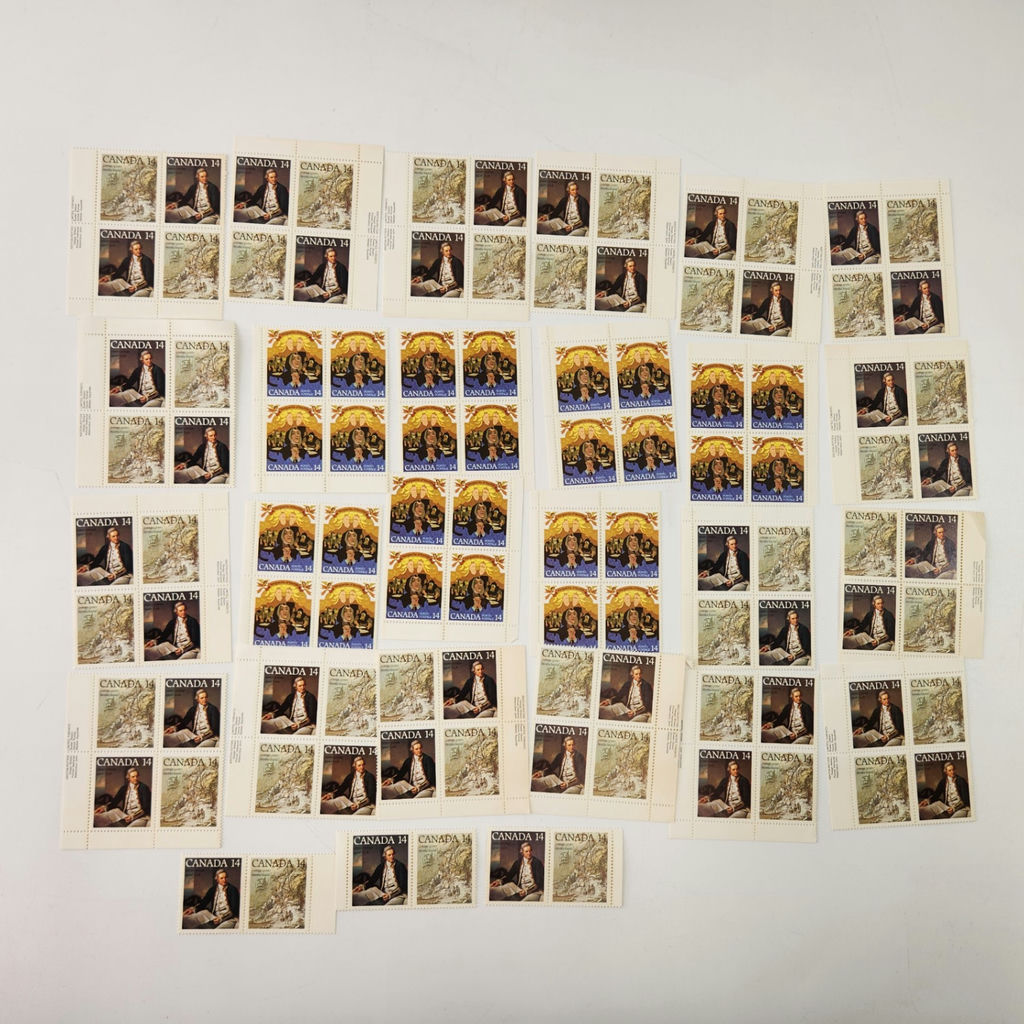 102 Canada Stamps James Cook Nookta Sound Marguerite D'Youville - image 1 of 3