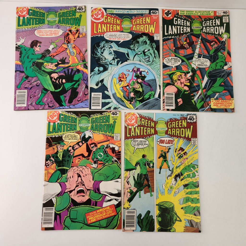 Green Lantern & Green Arrow #114, 116-119 - image 1 of 5