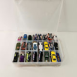 56 Assorted Diecast Toy Cars w/ Case Hot Wheels Matchbox - thumbnail 1 of 7