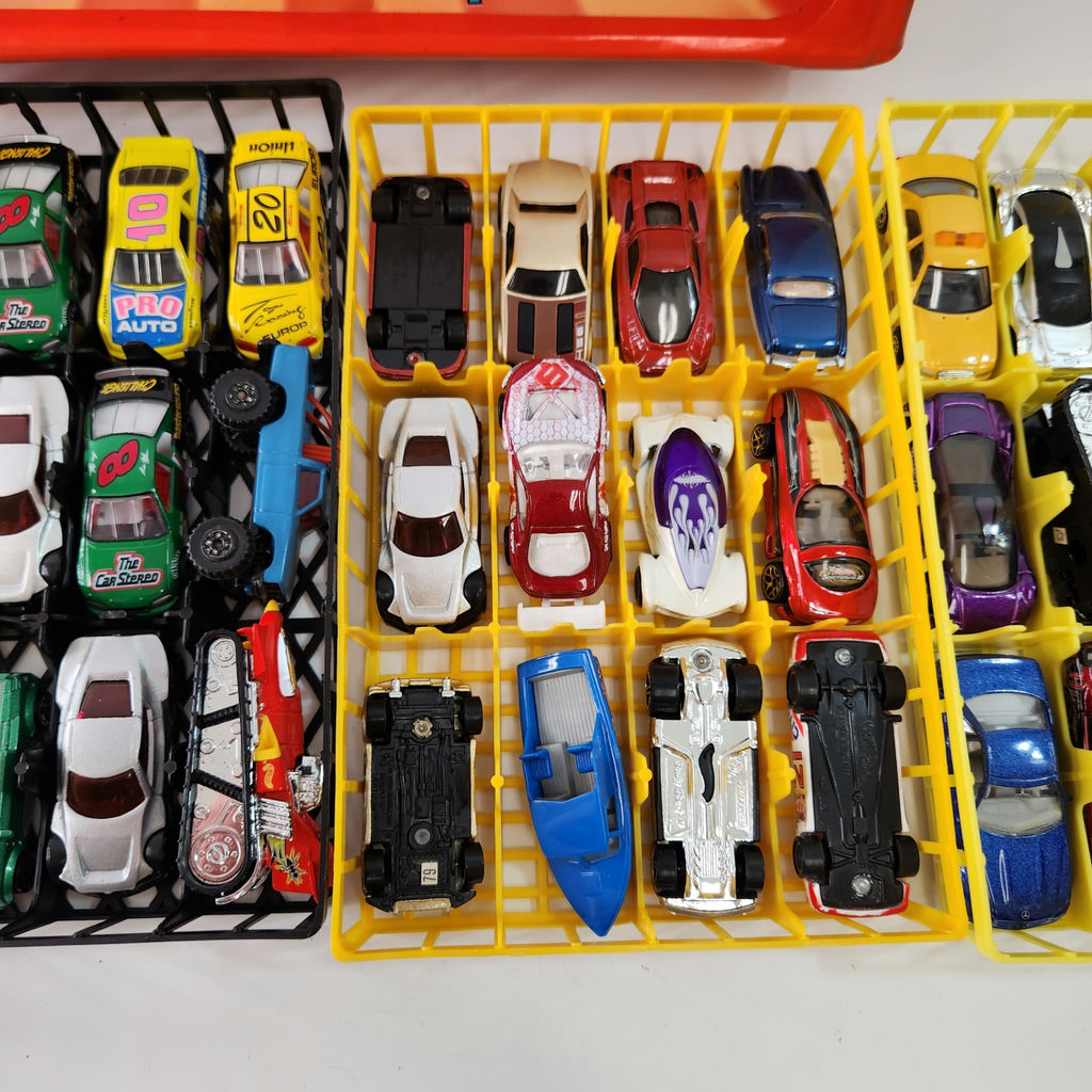 24 Loose Hot Wheels W/ Matchbox Carry Case - image 4 of 7