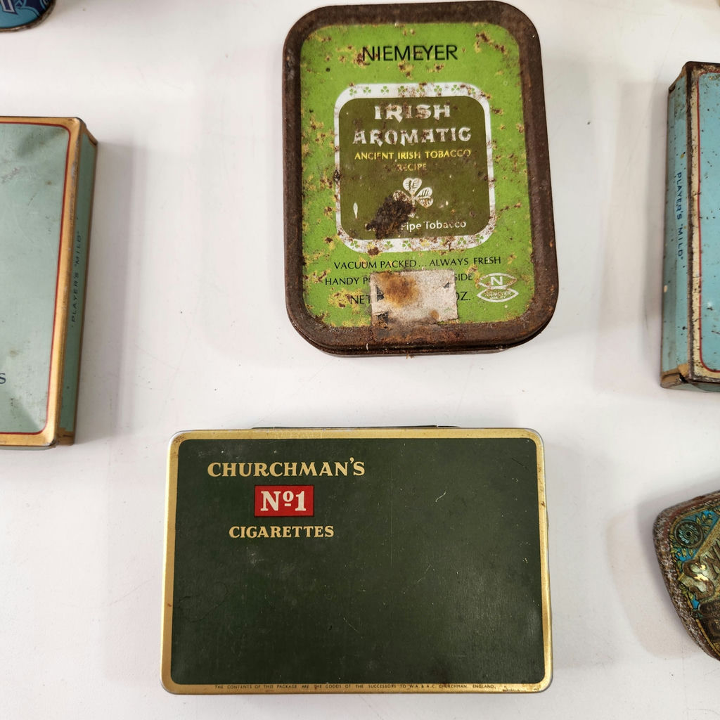 Assorted Vintage Cigarette/Tobacco Tins - image 2 of 4