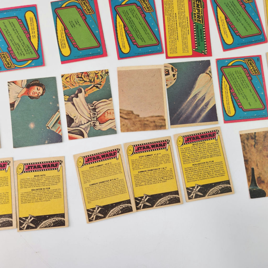 1977 Star Wars O-Pee-Chee Trading Cards x26 - image 9 of 10