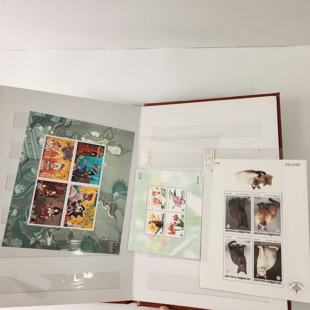 Assorted Vietnam Thailand Stamp Album Book - image 5 of 5
