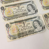 1973 Canadian $1 Bills Bank Notes Used - thumbnail 2 of 7