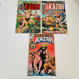 Ka-Zar Lord of the Hidden Jungle #1,2, Savage #1 - thumbnail 1 of 5