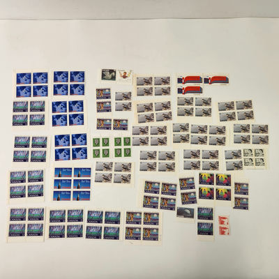 100+ 1970s Canada Post Stamps Christmas Falcon Arctic Islands - Image 1 of 7