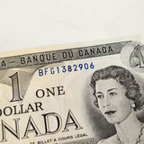 1973 Canadian $1 Bills Sequencial Bank Notes - thumbnail 2 of 8