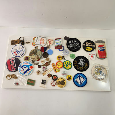 Assorted Canadian/American Pins + Patches - Image 1 of 8