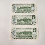 1973 Canadian $1 Bills Sequencial Bank Notes - thumbnail 8 of 8