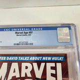 Marvel Age #97 CGC 9.4 - thumbnail 3 of 4