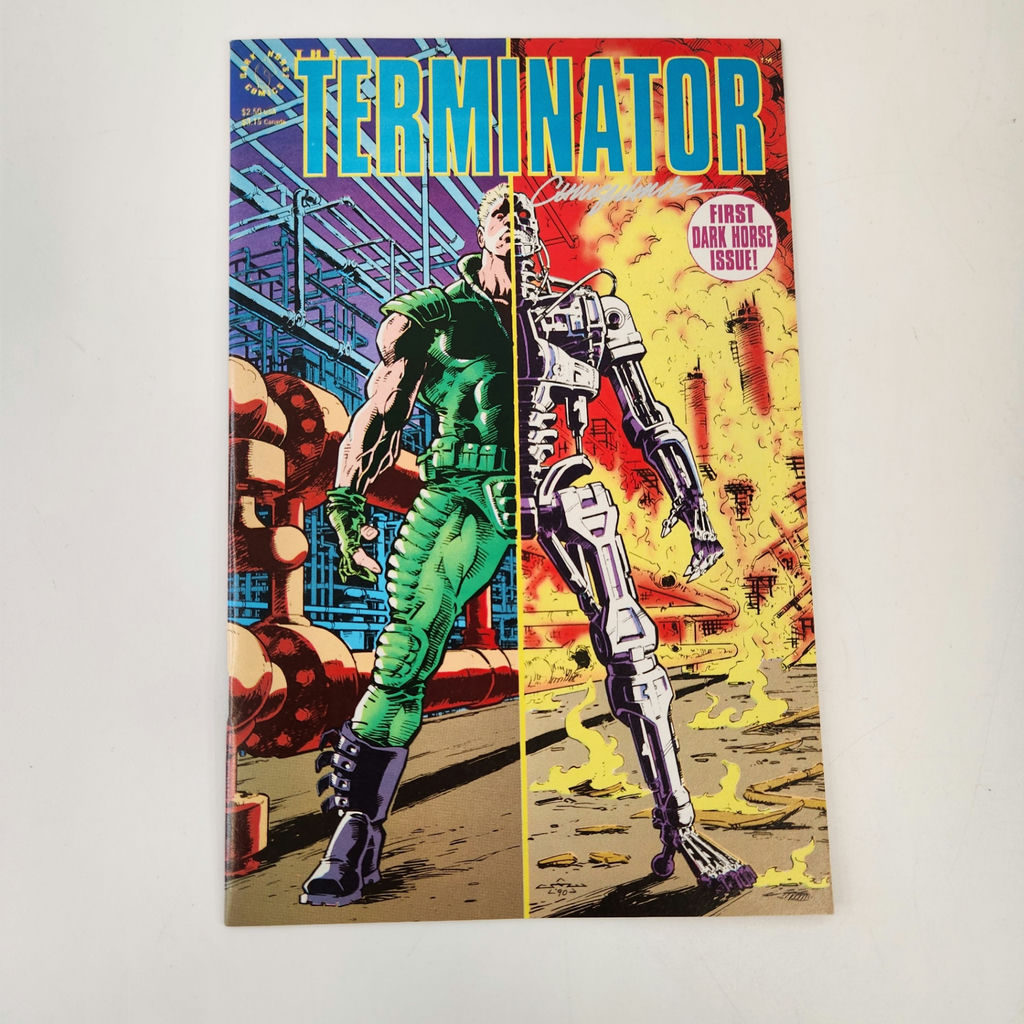 The Terminator Dark Horse Signed by Chris Warner - image 1 of 7