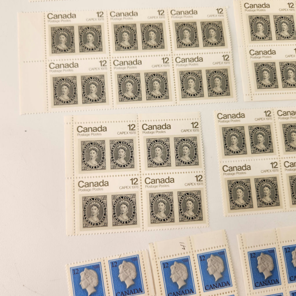 ~90 Canada Post 1978 12 cent stamps - image 2 of 5