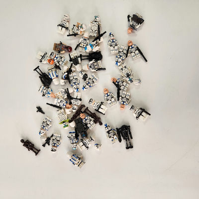 Assorted Miniature Star Wars Figurines + Accesories UNBRANDED - Image 1 of 6