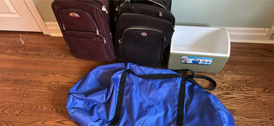 Carry On Luggage, Cooler and Duffle Bag - Image 1 of 22