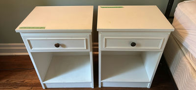 White Nightstands - Image 1 of 16