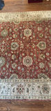 Red Oriental Rug 9'x6' - thumbnail 4 of 5