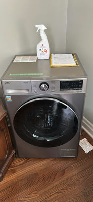LG ThinQ Washer/Dryer - Image 1 of 15