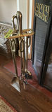 Fireplace Screen and Brass Tools - thumbnail 4 of 9