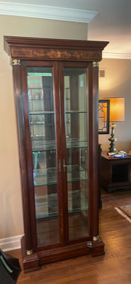 Glass Cabinet For Collectibles - Image 1 of 8
